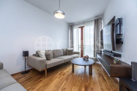 Pronájem bytu 3+kk s lodžií, balkonem, garážovým stáním a sklepem, OV, 96m2, ul. Nad Dalejským údolím 2688/1, Praha 5 - Stodůlky