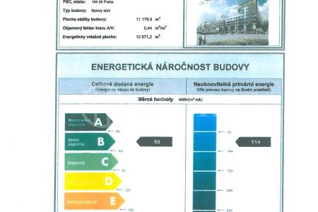 Pronájem bytu 1+kk, OV, 44m2, ul. Na Zlatě 2835/3, Praha 5 - Nové Butovice