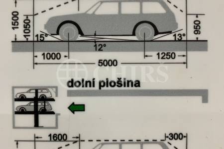 Pronájem garážového stání, OV, 13m2, ul. Nová kolonie 2604/8, Praha 5 - Stodůlky
