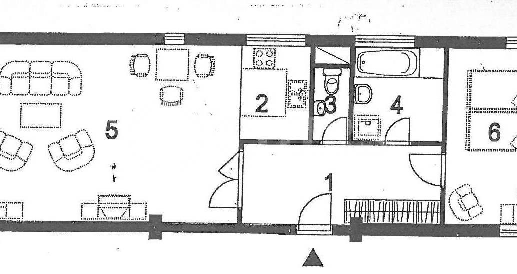 Prodej bytu 2+kk, OV, 65m2, ul. Wiedermannova 1405/2, Praha 5 - Hůrka