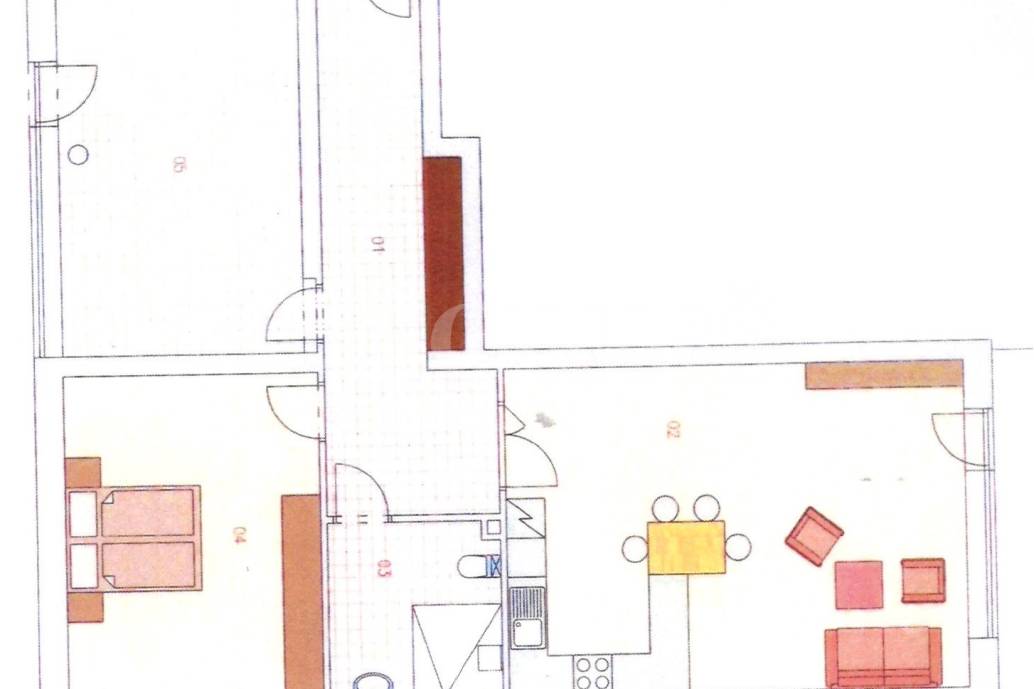 Pronájem bytu 2+kk/zahrada/garážové stání/sklep/nebytový prostor, OV, 265m2, ul. U Náměstí 713/11, Dolní Břežany