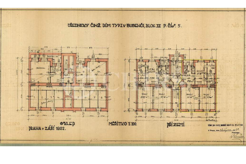 Prodej bytu 3+1 s balkonem, OV, 88m2, ul. Verdunská 534/4, Praha 6 - Bubeneč