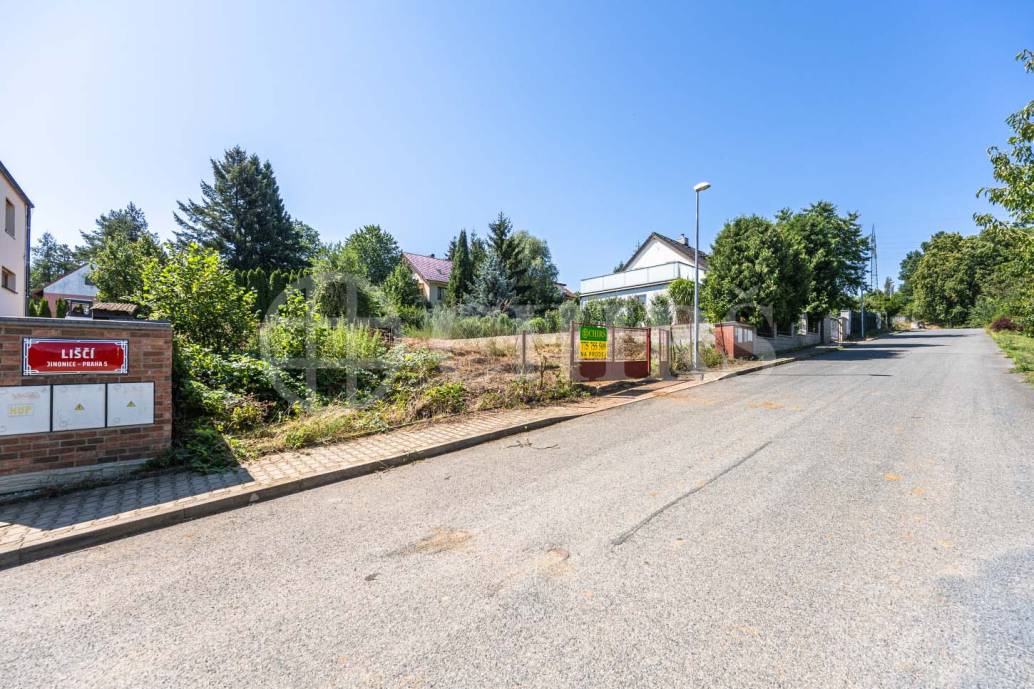 Prodej stavebního pozemku, 595 m2, Praha 5 - Jinonice