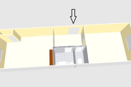Pronájem bytu 2+kk, OV, 41 m2, ul. Ve Střešovičkách 1468/66, Praha 6 - Břevnov