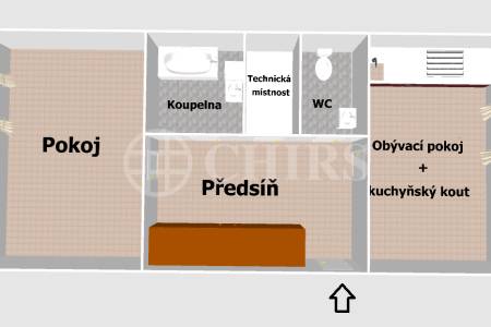 Prodej bytu 2+kk, OV, 51 m2, ul. Novgorodská 948/8, Praha 10 - Vršovice