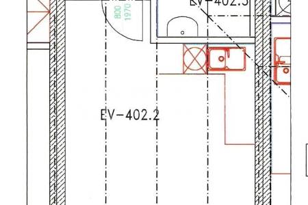 Pronájem bytu 1+kk, 35m2, ul.Herlíkovická 1021/12, Praha 19 - Kbely