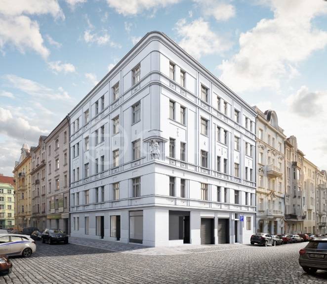 Prodej byt 3+kk/T/GS, 92,8 m², ul. Na Spojce, Praha 10 – Vršovice