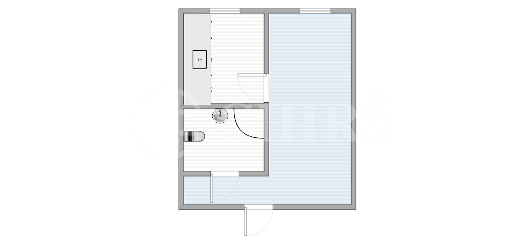 Prodej bytu 1+1, OV, 30m2, ul. Mazurská 516/1, Praha 8 - Troja