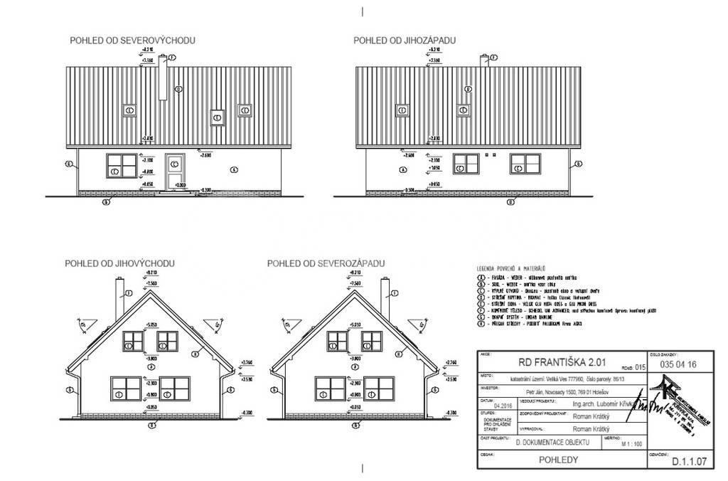 Prodej rozestavěného RD 5+kk, 130 m2, pozemek 982 m2, obec Veliká Ves u Prahy