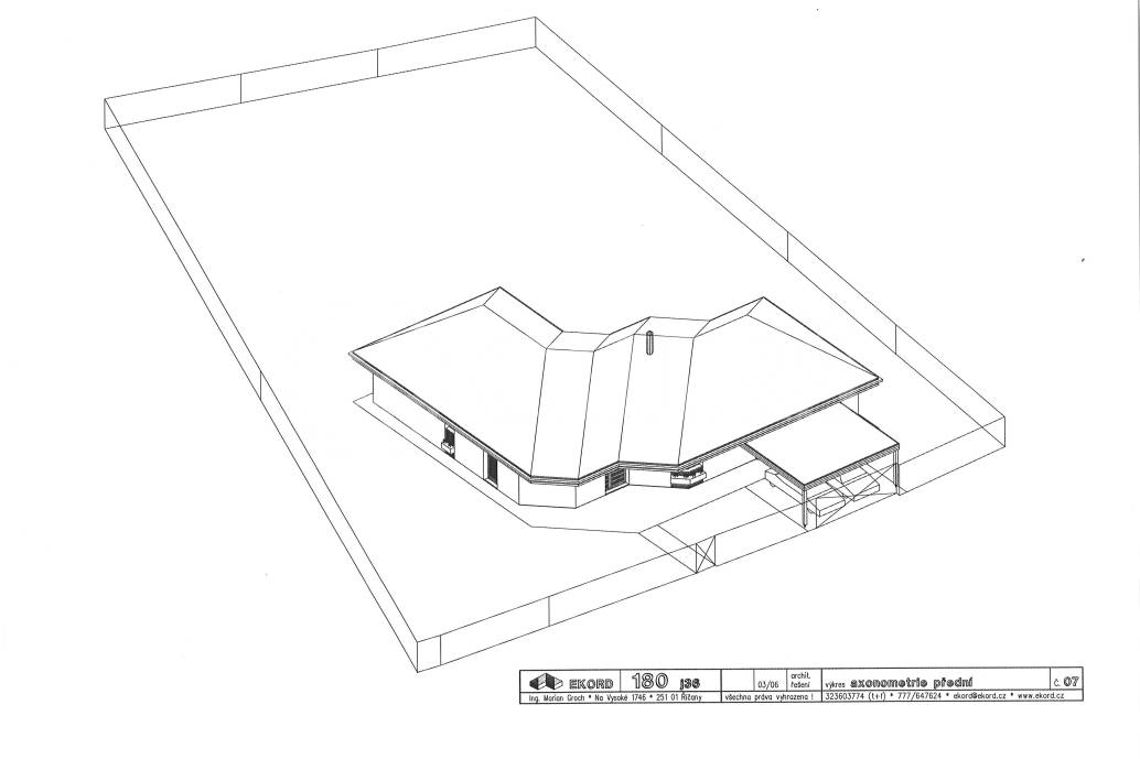 Prodej rodinného domu 4+kk/2xGS, OV, 180m2, Trnová u Jíloviště