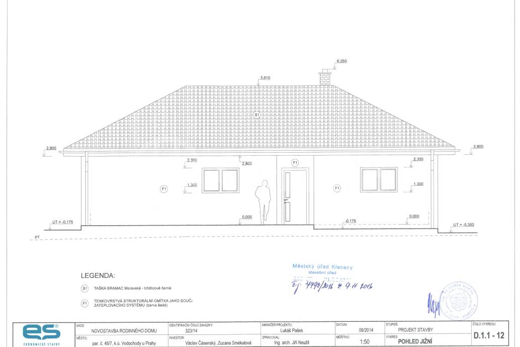 Prodej rodinného domu 4+kk, OV, 100m2, ul. Luční, Vodochody, Praha-východ