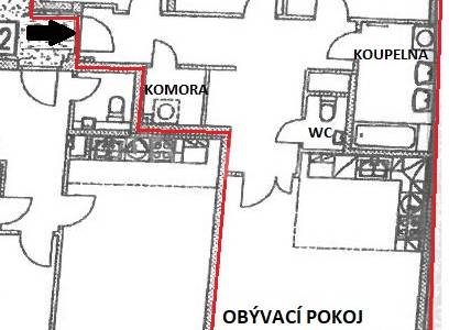 Pronájem bytu 4+kk s terasou, OV, 100m2, ul. Melodická 1418/15, Praha 5 - Stodůlky