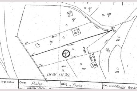 Prodej pozemku - zahrady o ploše 1.626 m2, ul. Do roklí 387, Přední Kopanina - Praha