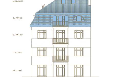 Prodej bytu 4+kk, OV, 142 m2, ul. Na Čihadle 919/34, Praha 6 - Dejvice